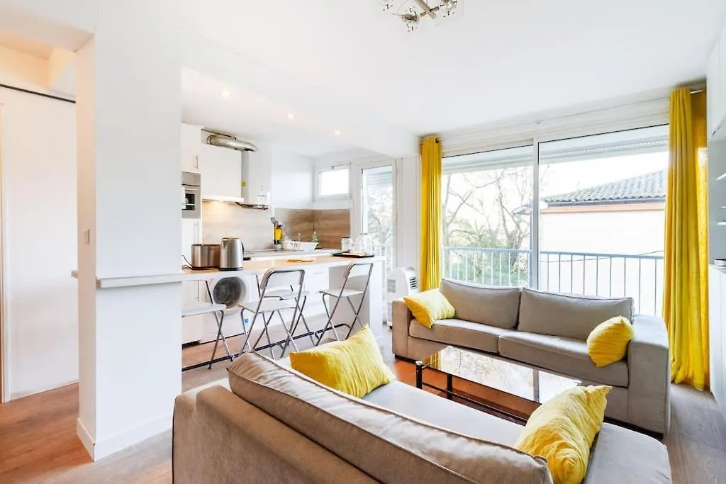 Apartamento Double Appartement, Saint Michel, Parking, Wifi Toulouse França