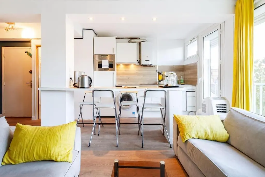 Apartamento Double Appartement, Saint Michel, Parking, Wifi Toulouse França